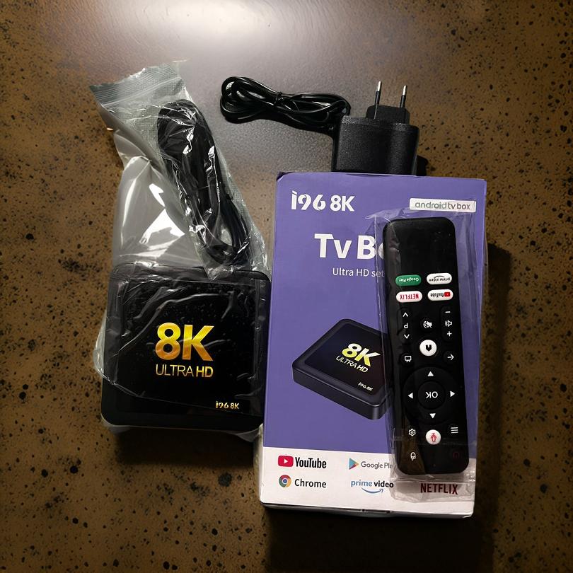 Box Android TV-i96, 128Go Ultra HD 8K