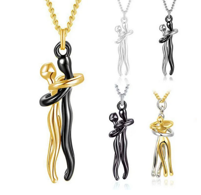 Pendentif de câlin style amour