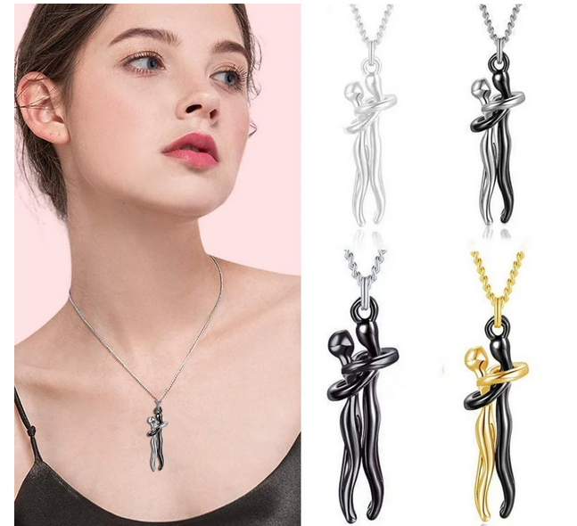 Pendentif de câlin style amour