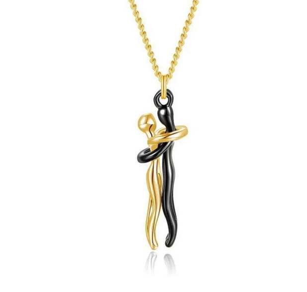 Pendentif de câlin style amour